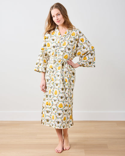 Sweet Bee - Robe - Cream