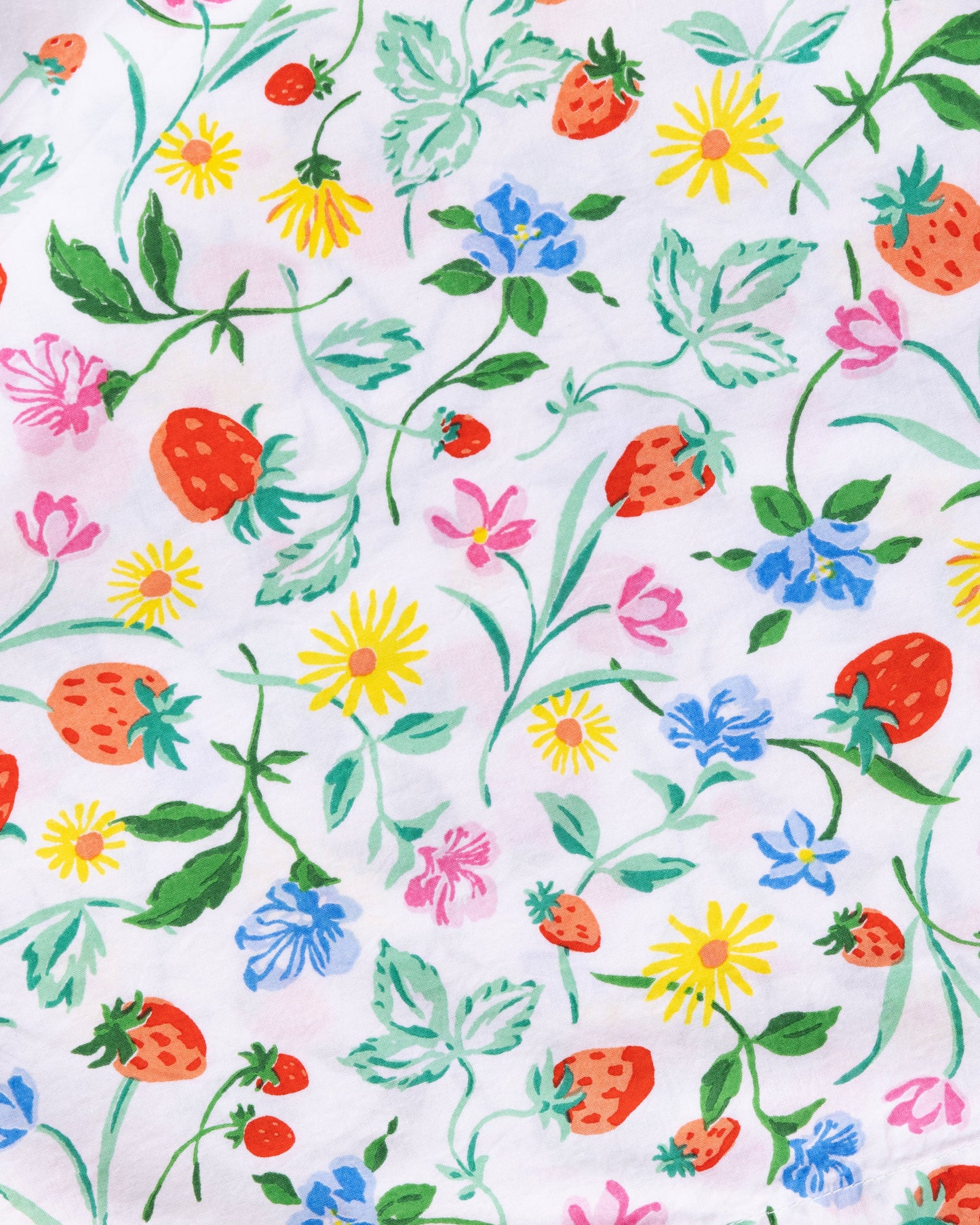 Strawberry Vines - Rosie Set - Cloud