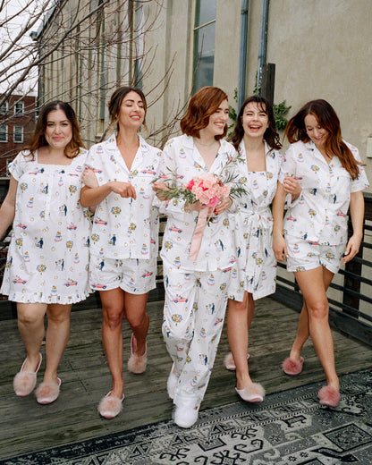 Happily Ever After - Tall Long PJ Set - Cloud