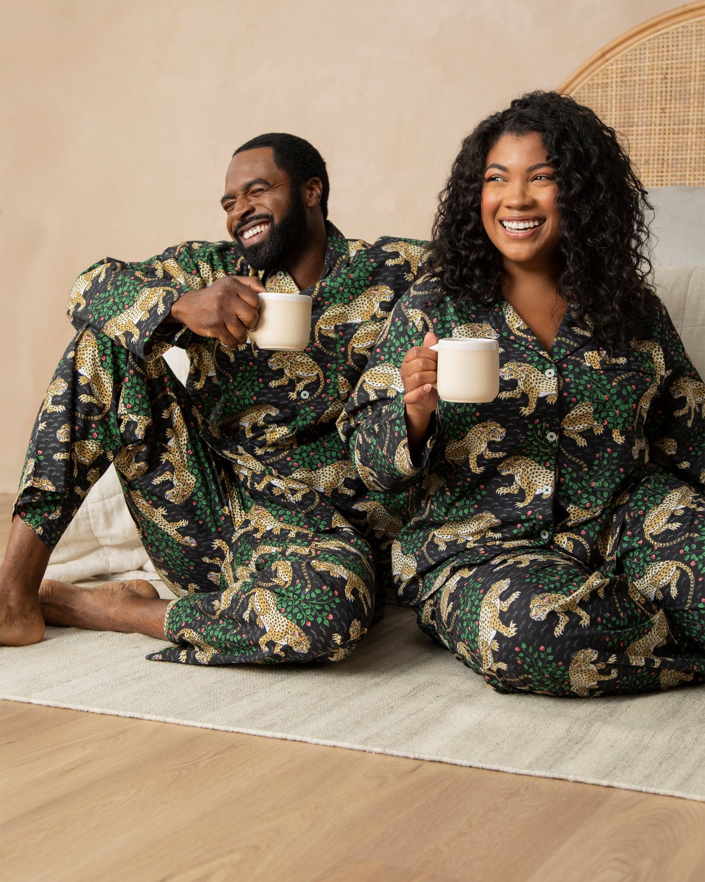 Bagheera - Men's Long PJ Set - Ink