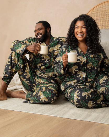 Bagheera - Men's Long PJ Set - Ink