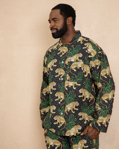 Bagheera - Men's Long PJ Set - Ink