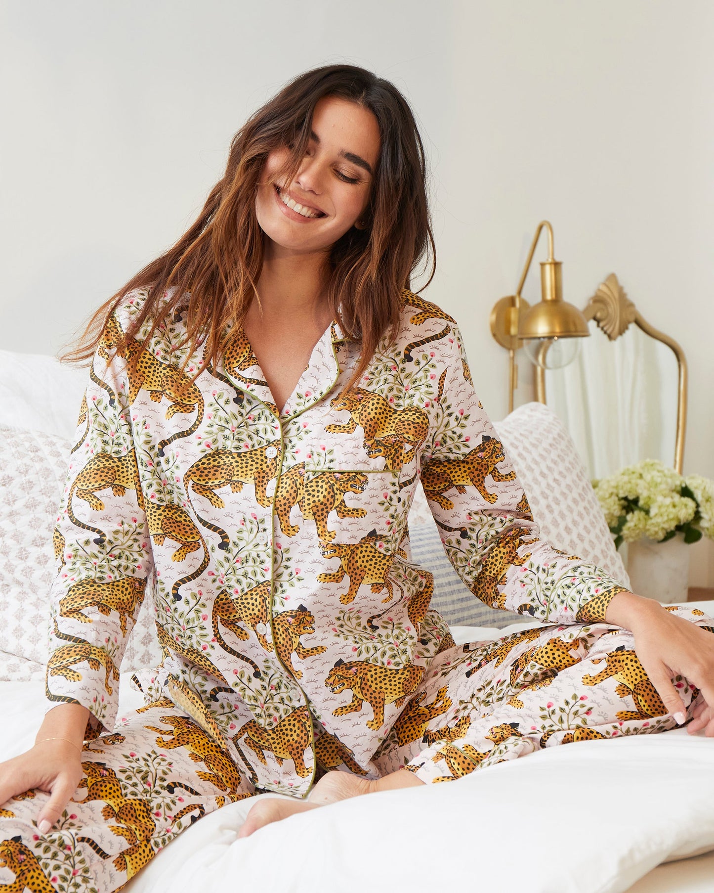 Bagheera - Petite Long PJ Set - Blush