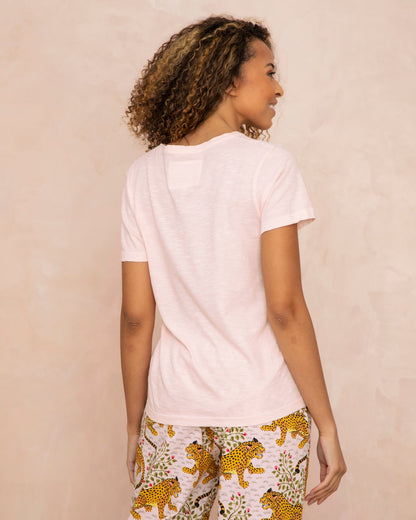 Light Blush  - Saturday Tee - Knit T-Shirt