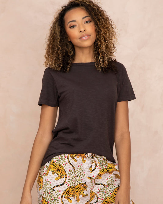 Black - Saturday Tee - Knit T-Shirt