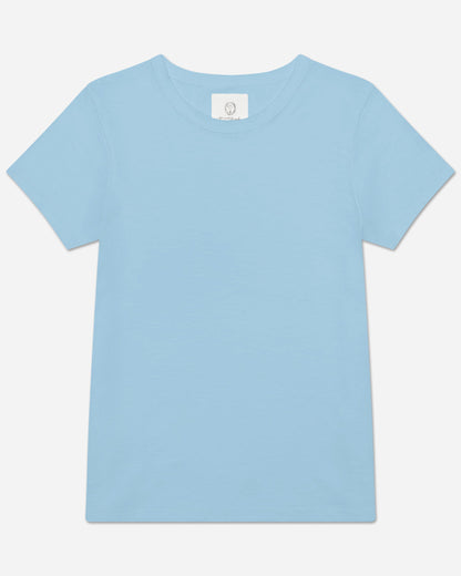 Sky Blue - Saturday Tee - Knit T-Shirt